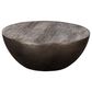 Crestview Collection Bengal Manor Drum Cocktail Table in Pewter, , large