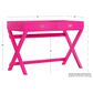 Linon Home Decor Peggy Writing Desk in Raspberry Pink, , large