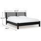 Ashley Danziar Queen Slat Panel Bed in Matte Black, , large