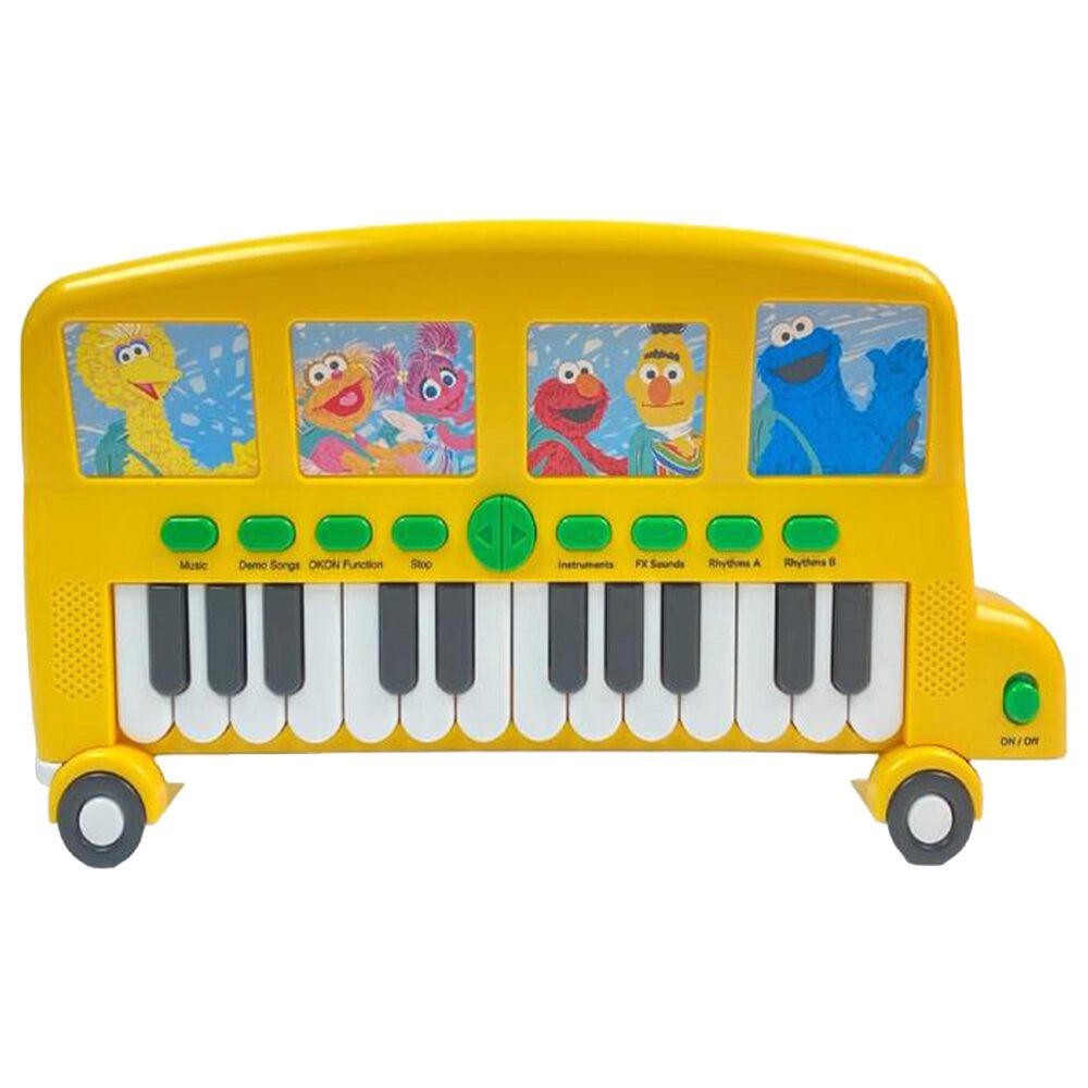 Sesame Street Bus Electronic Keyboard, , large