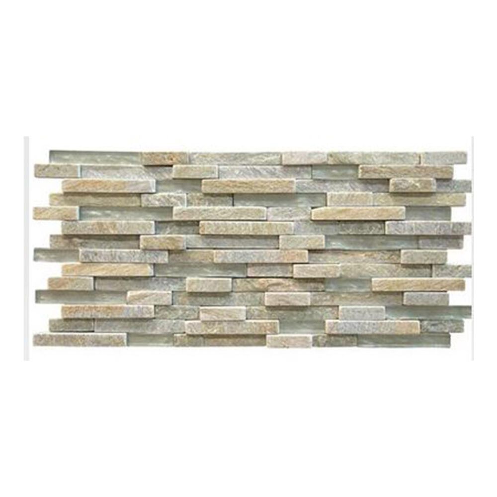 MS International Harvestmoon 12" x 12" Glass and Stone Mix Mosaic Sheet, , large
