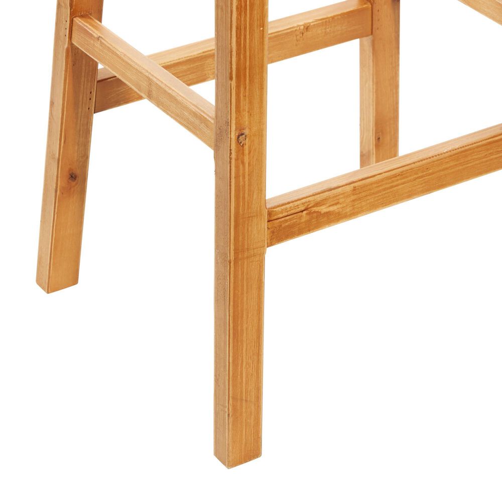 Maple and Jade 30&quot; Rustic Bar Stool in Brown, , large