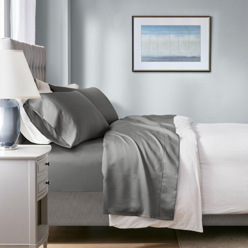 Beautyrest 1000 Thread Count 4-Piece Queen Sheet Set in Charcoal, , large