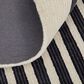 Feizy Maguire 8900F 3"6" x 5"6" Ivory and Black Area Rug, , large