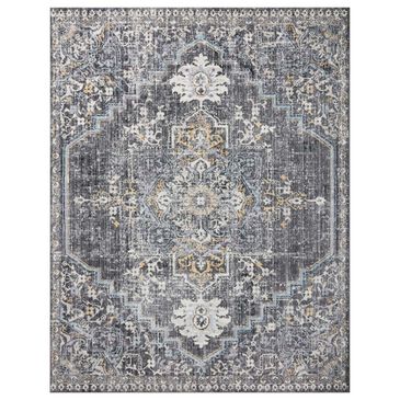 Loloi II Cassandra 2"6" x 4" Charcoal and Gold Area Rug, , large