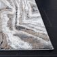 Safavieh Cyrus Shag 2"2" x 9" Beige and Grey Runner, , large