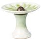Alfresco Home Daisy Patio Bird Bath in Green, , large