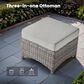 HOMLUX 7-Piece Patio Set in Gray, , large