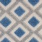 Nourison Aloha ALH26 2"3" x 10" Blue and Grey Indoor/Outdoor Runner, , large