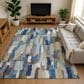 Dalyn Rug Company Kenner KN6 Teal 9" x 12" Area Rug, , large