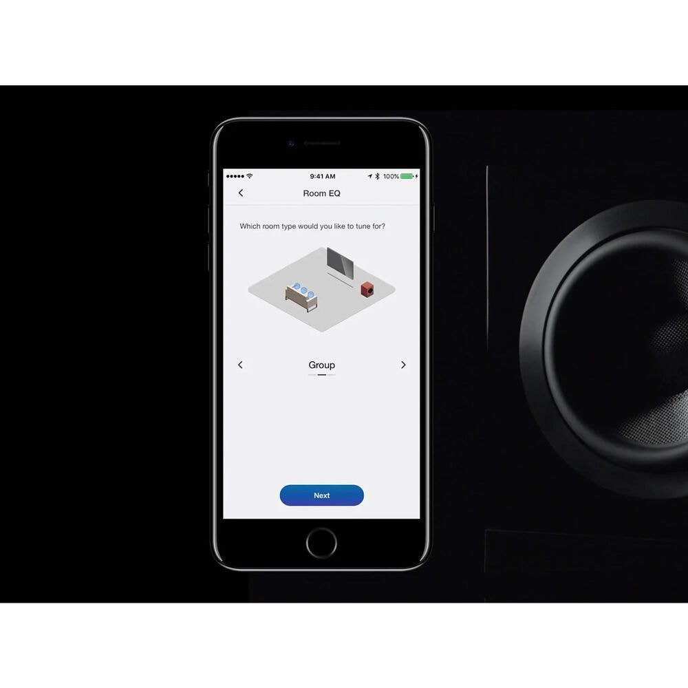 Bowers &amp; Wilkins 12" Subwoofer in Stealth Black, , large