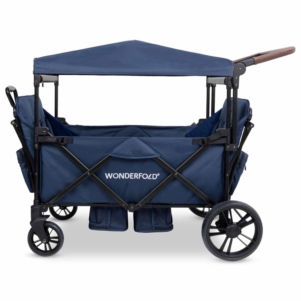 Wonderfold XR Series Rev 4-Seater Stroller Wagon in Navy, , large