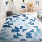 Safavieh Kids Playhouse KPH222F 3"3" x 5"3" Grey and Blue Rug, , large
