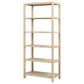 Jennifer Taylor Home Ellis 5-Shelf Bookcase in Light Natural Cerused, , large