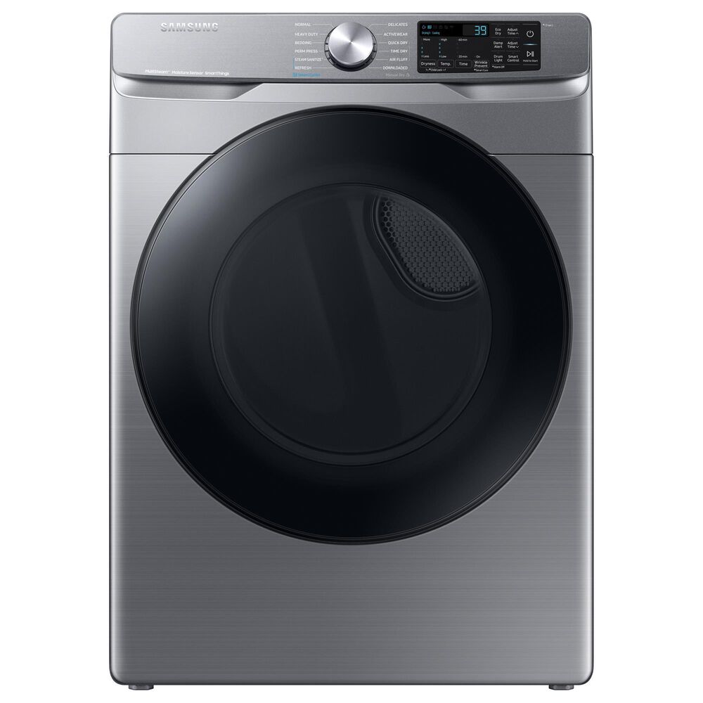 Samsung 7.5 Cu. Ft. Capacity Gas Dryer with Steam in Platinum, , large