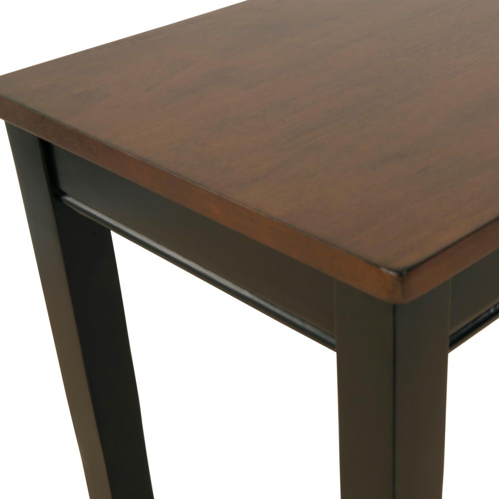 Ashley Owingsville 6-Piece Dining Set in Black and Brown, , large