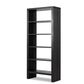 Four Hands Warby 5-Shelf Bookcase in Worn Black, , large