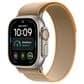 Apple Watch Ultra 4 (GPS + Cellular) 49mm Natural Titanium Case with Sand Trail Loop - M/L and 2-Year AppleCare+, , large