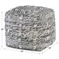 Uttermost Narol Pouf in Charcoal and White, , large