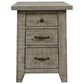 Waltham Telluride Chairside Table in Driftwood, , large