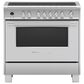 Fisher & Paykel 36" Classic Induction Range with 5 Burners in Stainless Steel, , large