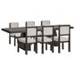 Nicolette Home Tauren 7-Piece Rectangular Extension Dining Set in Coffee Bean, , large