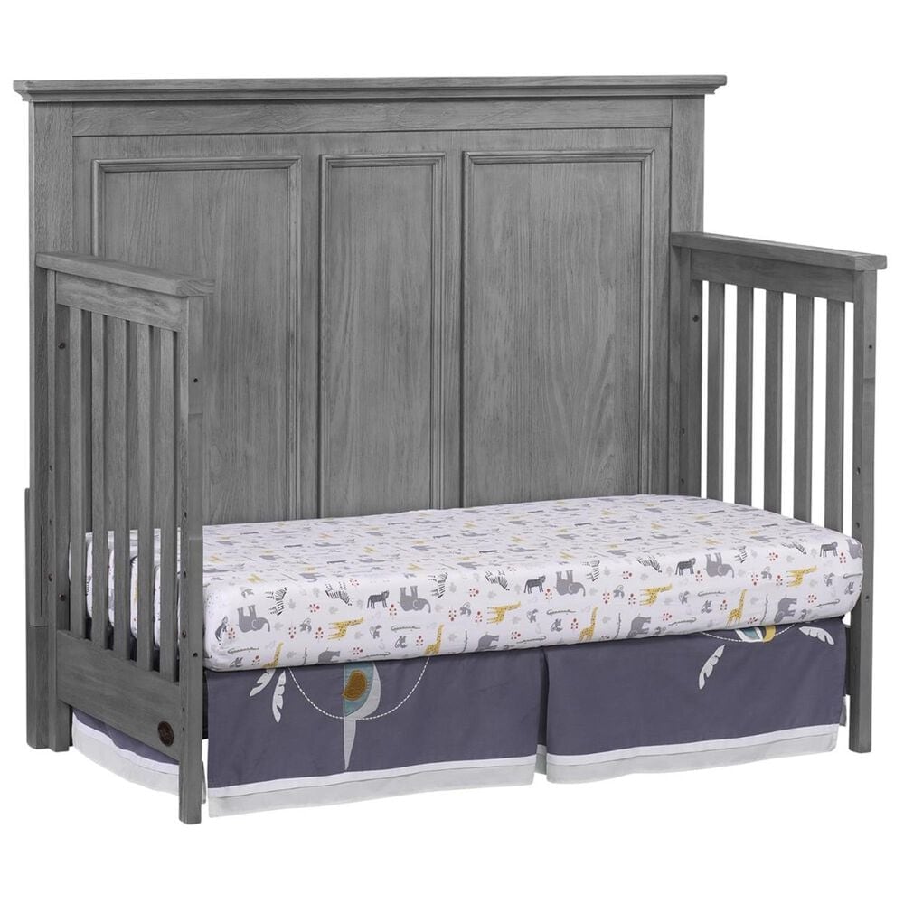 Oxford Baby Kenilworth 4 In 1 Convertible Crib in Graphite Gray, , large
