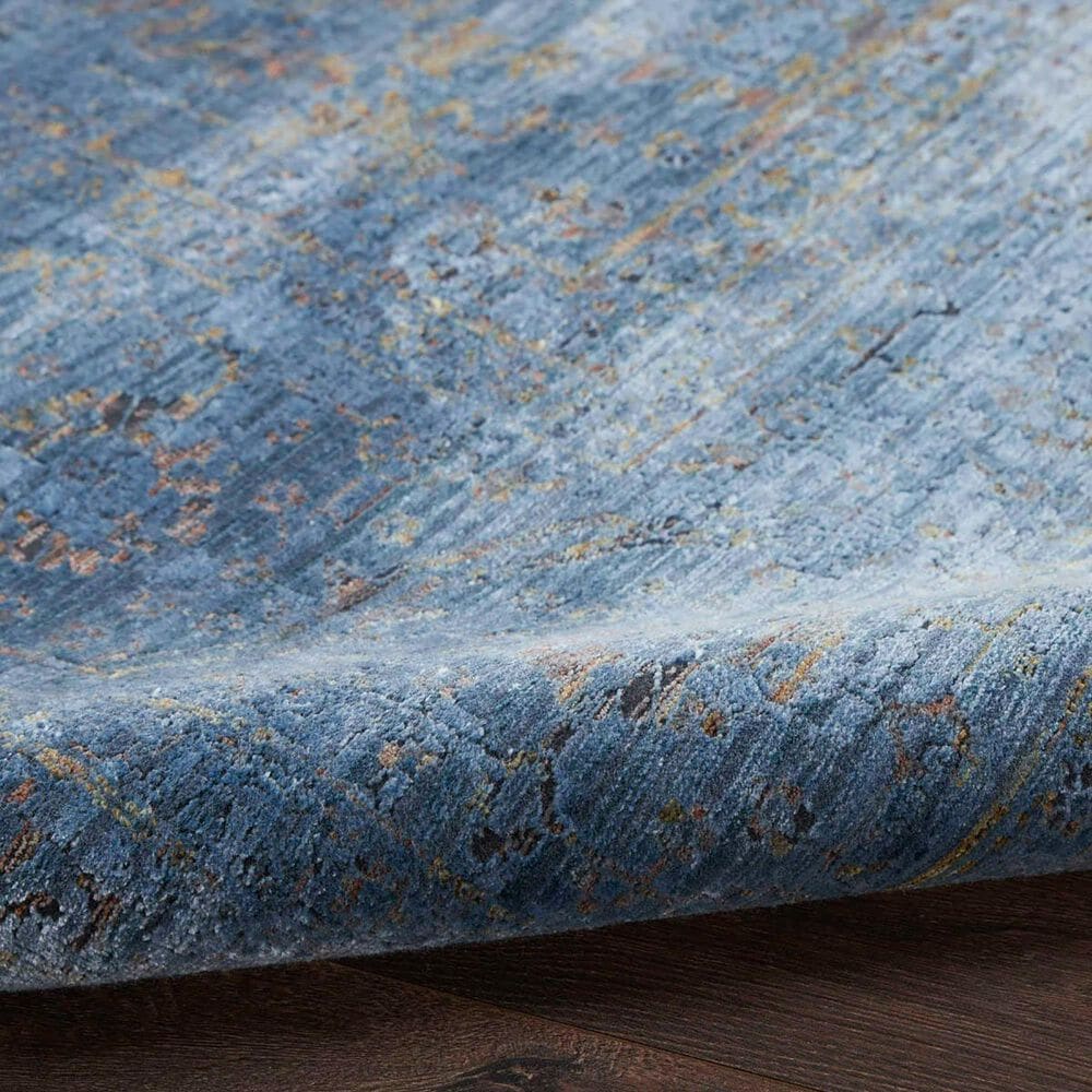 Nourison Luxurious 9&#39;10&quot; x 12&#39;6&quot; Blue Area Rug, , large