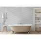 MS International Azula Sazi 1" Hexagon on 11" x 14" Marble Mosaic Sheet, , large