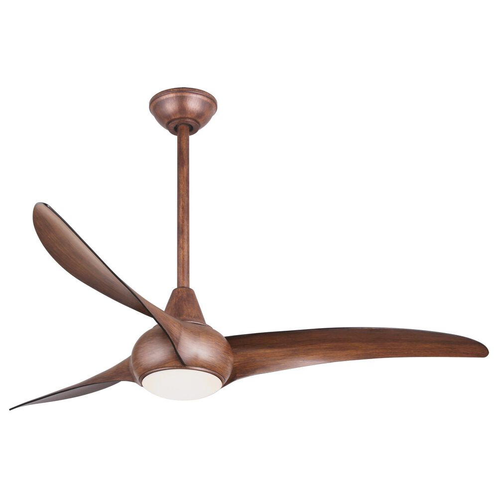 Minka-Aire Light Wave 52" Ceiling Fan with LED Light in Distressed Koa, , large