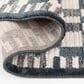 Central Oriental Grove Denim and Lace 5" x 7"6" Area Rug, , large