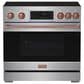 Thor Kitchen Gordon Ramsay 6.0 Cu. Ft. Professional Induction Range with Rose Gold Color Kit Assembly in Stainless Steel, , large