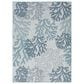 Nourison Garden Oasis Nautical Blue 5" x 7" Indoor/Outdoor Area Rug, , large