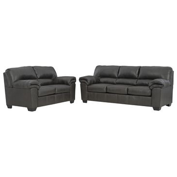 Ashley Bladen Stationary Sofa and Loveseat Set in Slate, , large