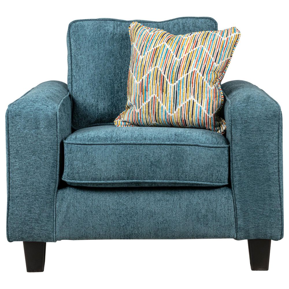 Albany Furniture Lexington Accent Chair in Jade NFM