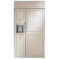 Monogram 42" Smart Built-In Side by Side Refrigerator with Dispenser - Panels Sold Separately, , large