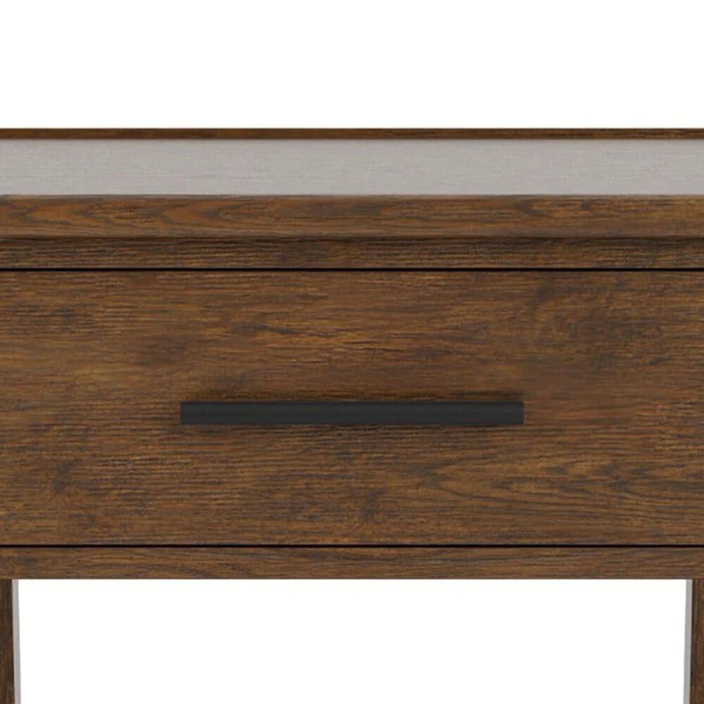 Riverside Furniture Calhoun 1-Drawer Nightstand in Whiskey Oak with USB Ports, , large