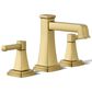 Kohler Riff Widespread Bathroom Sink Faucet in Vibrant Brushed Moderne Brass, , large