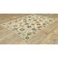 Oriental Weavers Francesca Traditional 7"10" x 10"10" Ivory Area Rug, , large