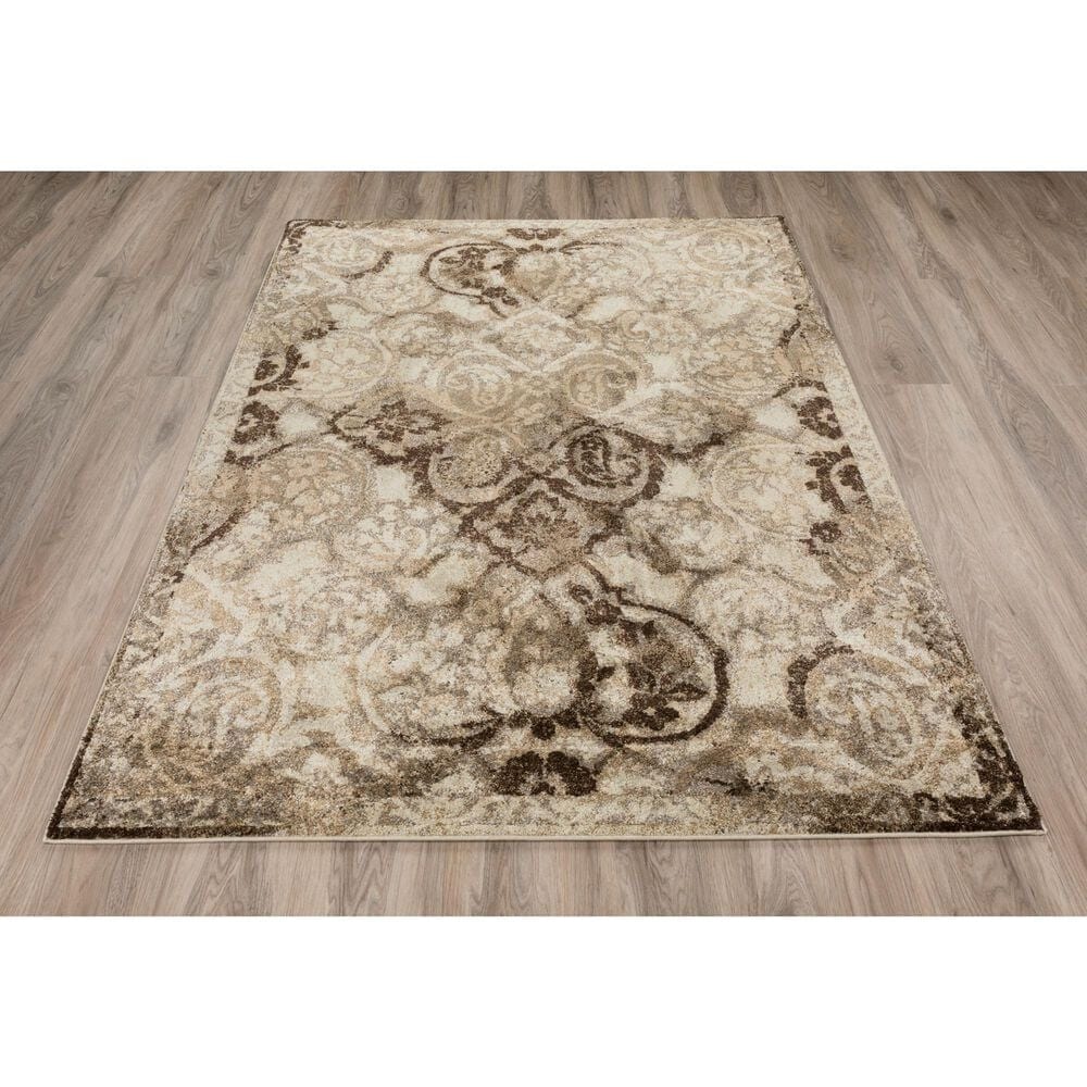 Dalyn Rug Company Antigua AN10 Mocha 9'5" x 13'2" Area Rug, , large