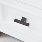 Ashley Ashbryn 74" TV Stand in White and Natural, , large