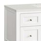 James Martin Vanities Breckenridge 48" Single Bathroom Vanity in Bright White with 3 cm Lime Delight Quartz Top and Rectangular Sink, , large