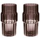 Ashley Dorlow 9" Vase in Mauve (Set of 2), , large