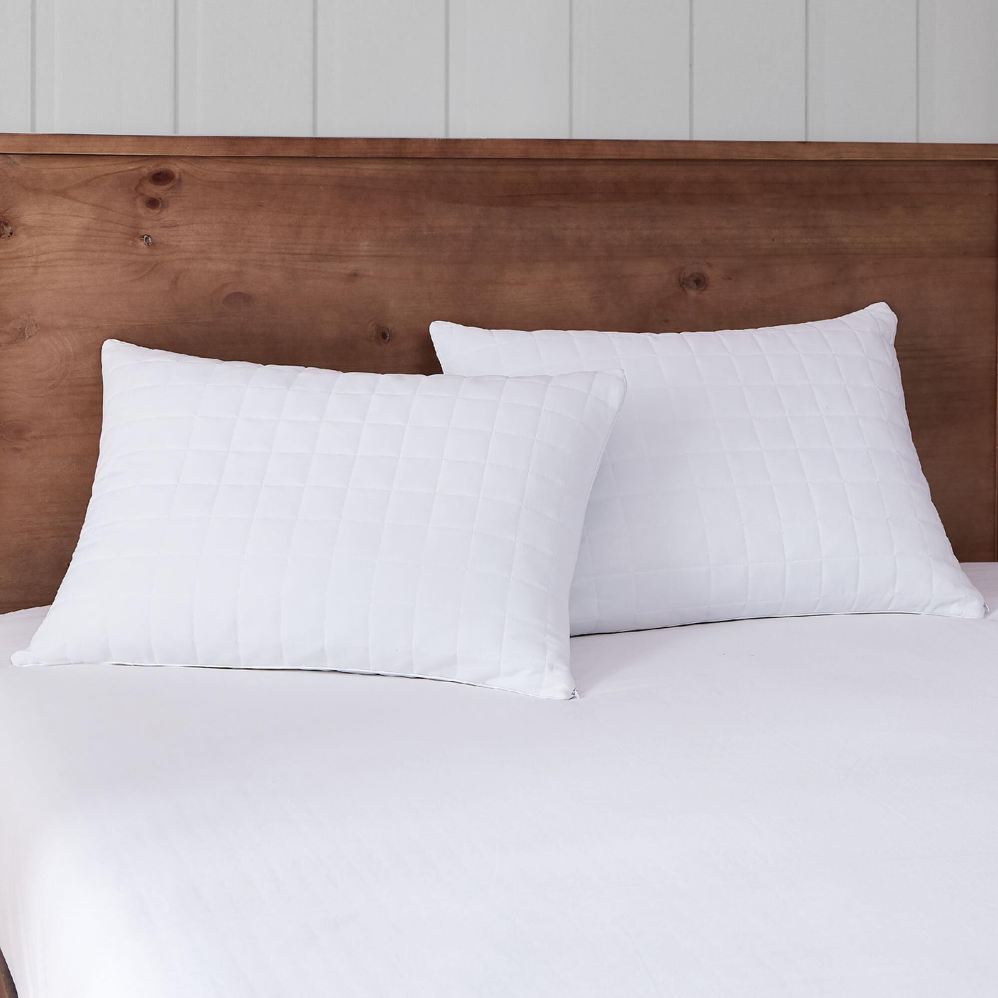 Pem America Supreme Memory Foam 2 Piece Supreme Memory Foam Pillow in White NFM
