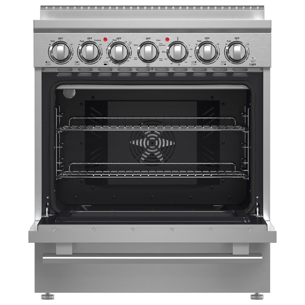 Forno Paolo 30" Freestanding Electric Range in Stainless Steel, , large
