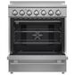 Forno Paolo 30" Freestanding Electric Range in Stainless Steel, , large