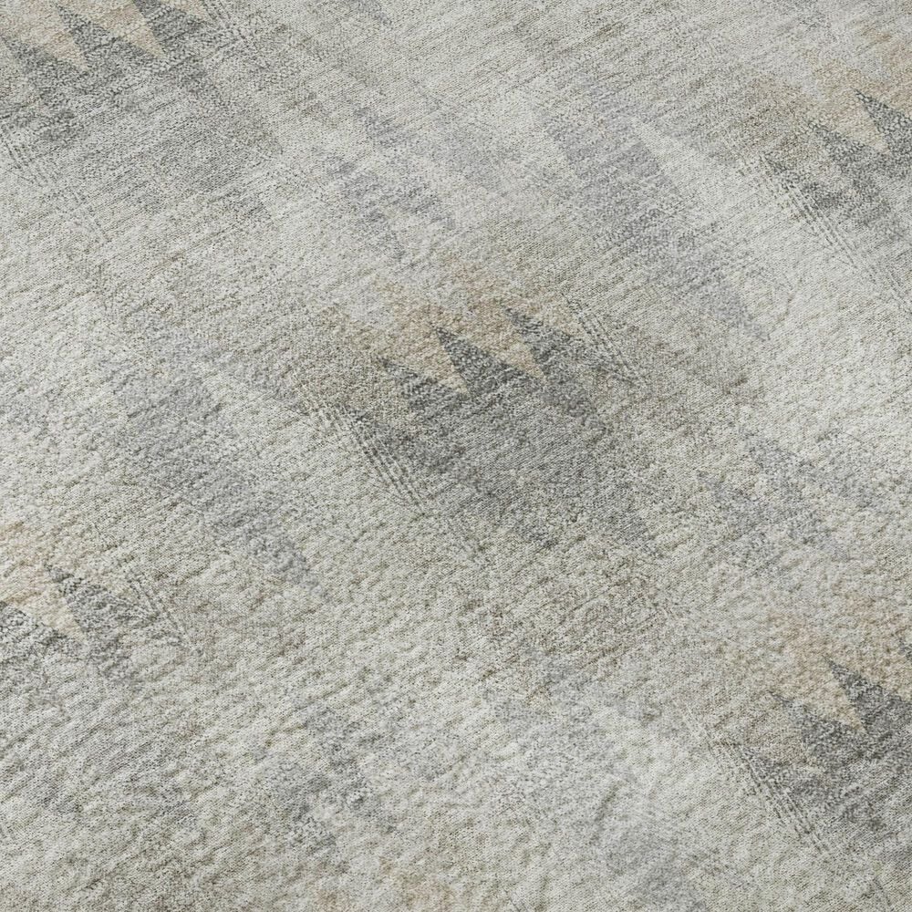 Dalyn Rug Company Soft Essentials Chevron Silver 8' x 10' Area Rug, , large