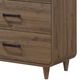 Crown Mark Nyomi King Panel Bed with Dresser and Nightstand in Light Brown, , large