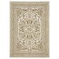 Oriental Weavers Intrigue INT03 9"10" x 12"10" Ivory Area Rug, , large