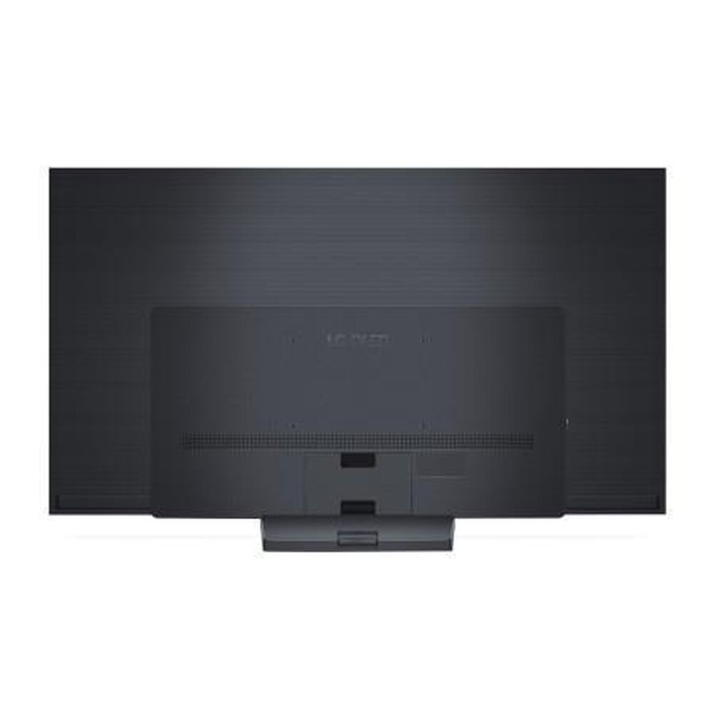 import salon construction LG 77" Class C2 4K OLED evo UHD with HDR - Smart TV + 3.1.3 Channel  Soundbar with Dolby Atmos and Apple Airplay 2 in Black | Nebraska Furniture  Mart